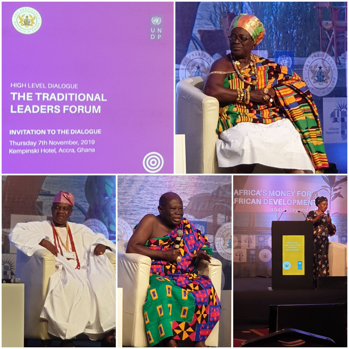 KouassiNicole's tweet image. Heureuse de participer, au &quot;Forum des leaders traditionnels&quot; organisé en marge du dialogue de haut niveau #HighLevelDialogueGH. 
#AFutureBeyondAid is  #TheAfricaWeWant, #AfricaRising avec @UNDPAfrica, @ahunnaeziakonwa @PNUDBurundi