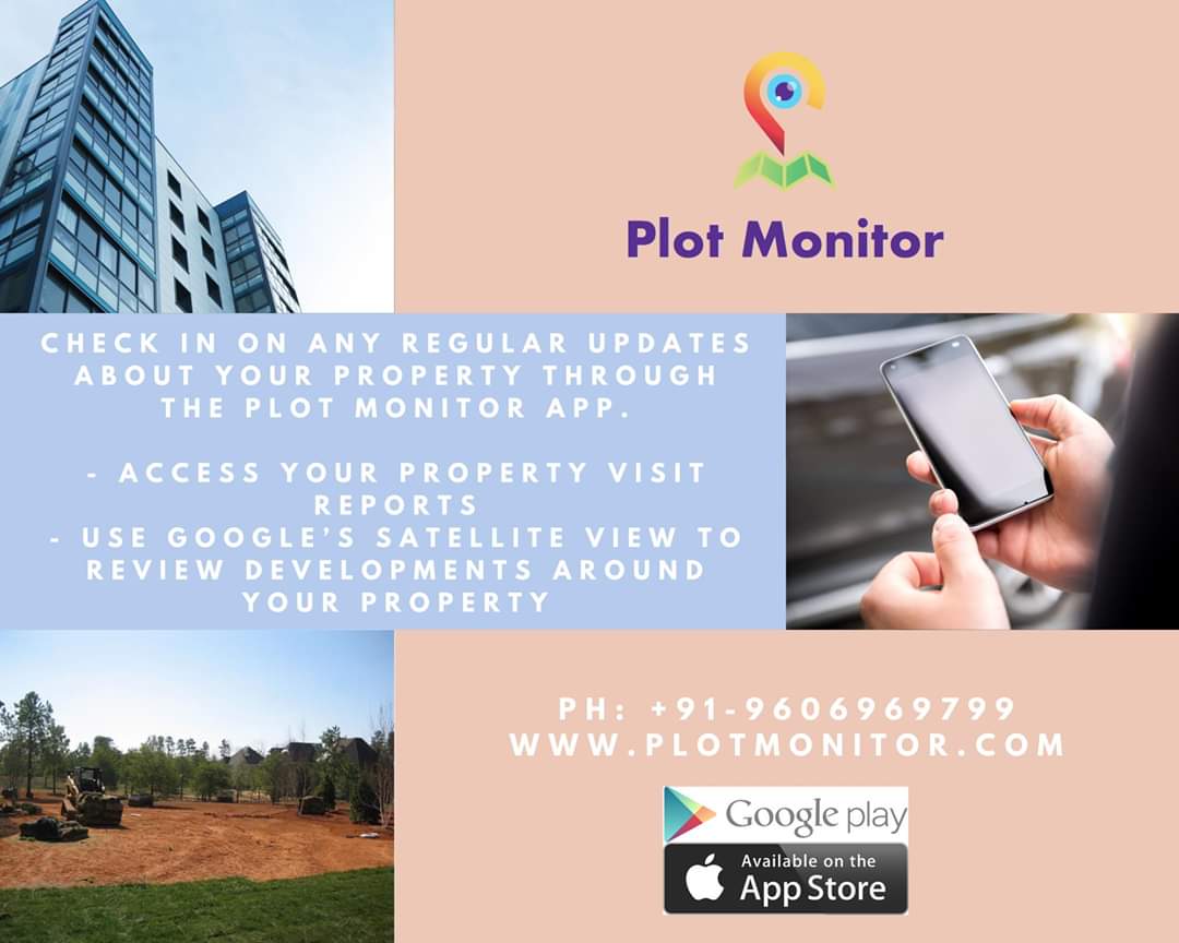 plotmonitor's tweet image. Check in on any regular updates about your #Property through the #PlotMonitor app.
- Access your #PropertyVisit #Reports
- Use google’s satellite view to review developments around your property.

Ph: +91-9606969799
plotmonitor.com

#PlotMonitoring #SiteMonitoring