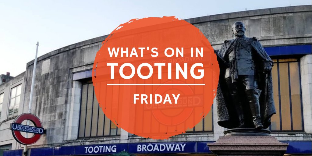 #Friday in #Tooting! Kids' activities, art, free lunch, live music, rockaoke, DJs &amp; more! bit.ly/tnwhatson
#Furzedown #Earlsfield #ColliersWood