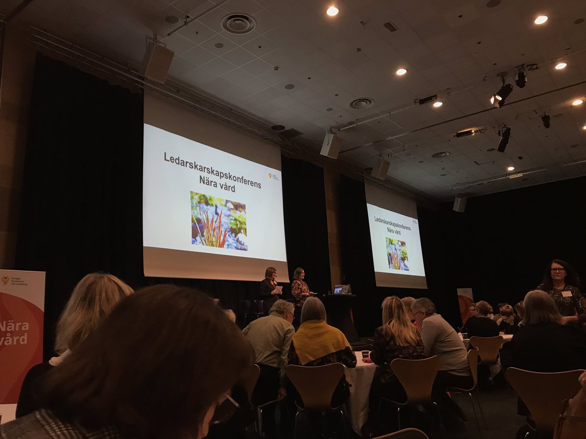 Start Ledarskapskonferen Nära Vård med SKL o Marie o Sofia #näravård