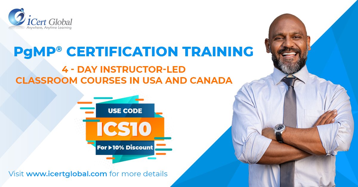 iCertGlobal's tweet image. #PgMP® Exam Prep Certification Training Course in New York, NY | 4-day #PgMPBootCamp.
Use code ICS10 to get 10% off on #PgMPCourse.
#iCertGlobal is conducting 4-day Classroom #PgMPCertification training course in #NewYork, NY. 
Enroll Now! bit.ly/pgmp-newyork
#PgMPTraining