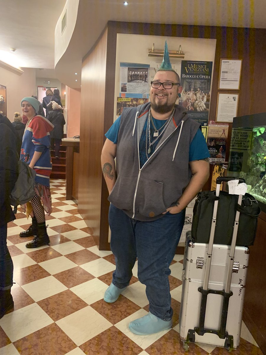 All weather wear #Venice #flooding