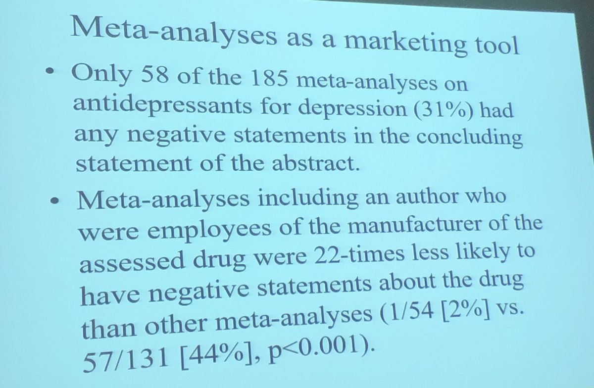 Kari Tikkinen (@karitikkinen) on Twitter photo Prof John Ioannidis makes a very clear case of an epidemic of useless systematic reviews and meta-analyses - commercial and academic incentives as a driving force. We should COLLABORATE together for big, prospective, individual level meta-analyses with useful questions. #EBHC2019 Prof John Ioannidis makes a very clear case of an epidemic of useless systematic reviews and meta-analyses - commercial and academic incentives as a driving force. We should COLLABORATE together for big, prospective, individual level meta-analyses with useful questions. #EBHC2019