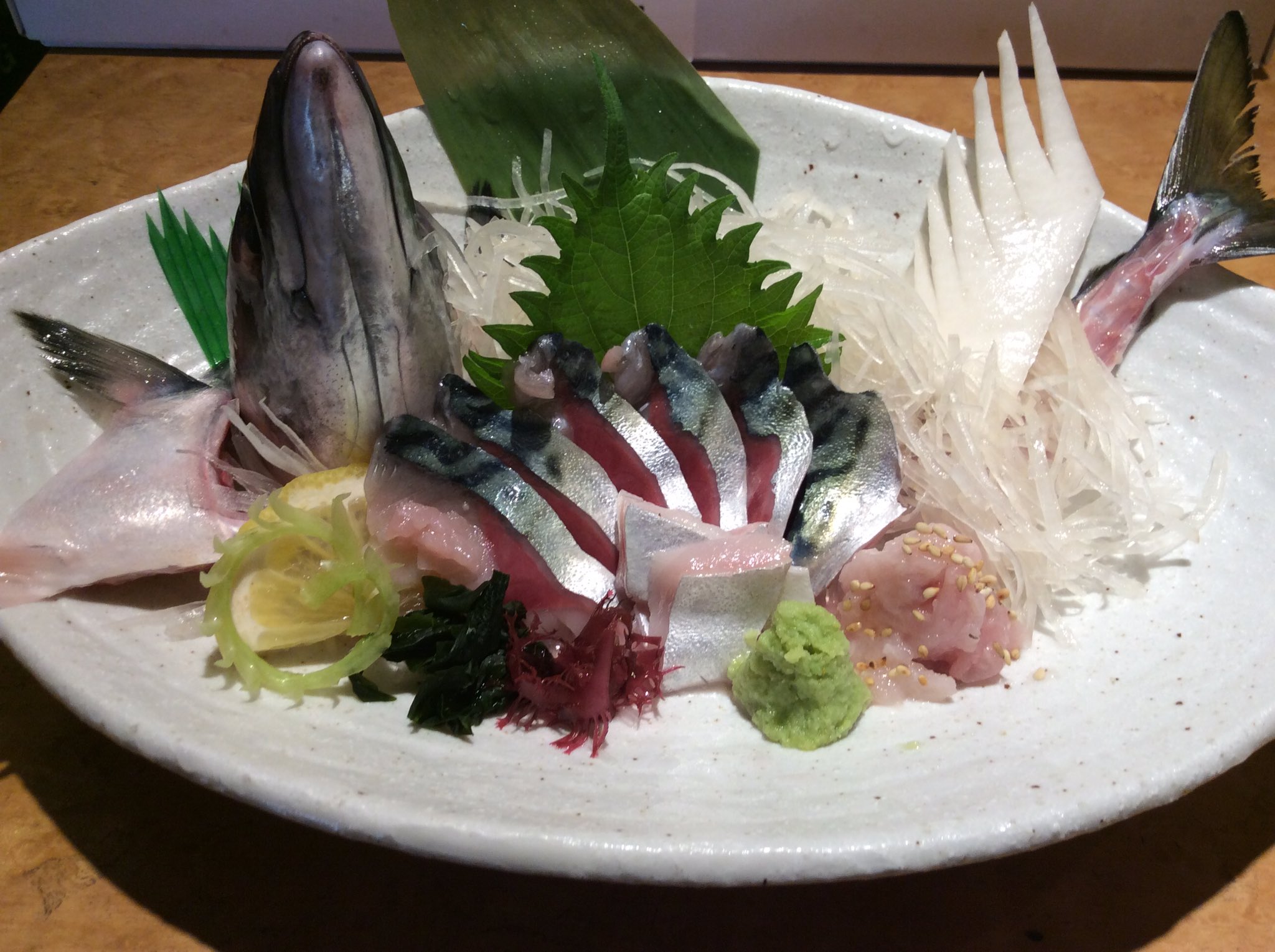 居酒屋 和が家 秋葉原店 今日のイチ押し刺身 宮城 金華サバ この時期が一番美味しい 絶品霜降り鯖を刺身でどうぞ 今日のイチ押し 居酒屋 和が家 金華さば 絶品 お刺身が食べたい T Co Kngiaudw6i Twitter