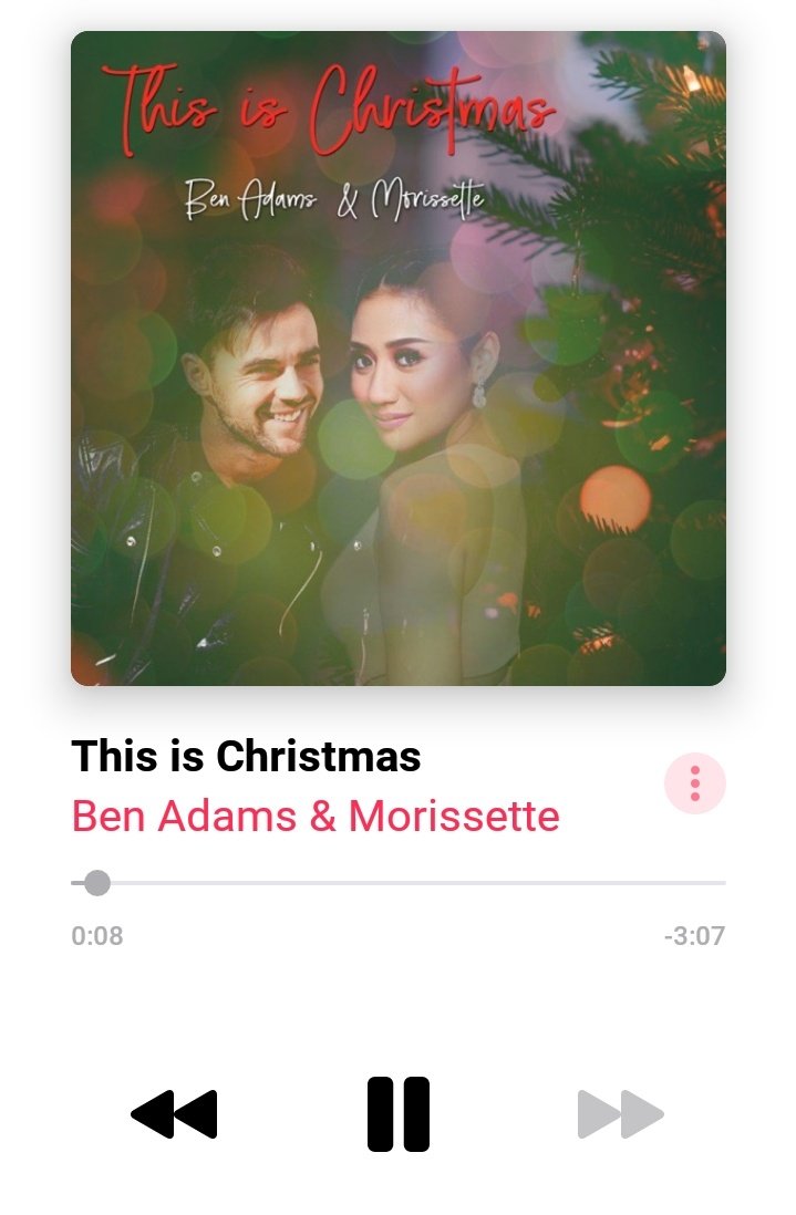 Marte85's tweet photo. Perfect song to accompany the first snow day of the year. Love it!!! 😁💝❄☃️🎶🎄 @benadamsuk https://t.co/5nppzeuY0t