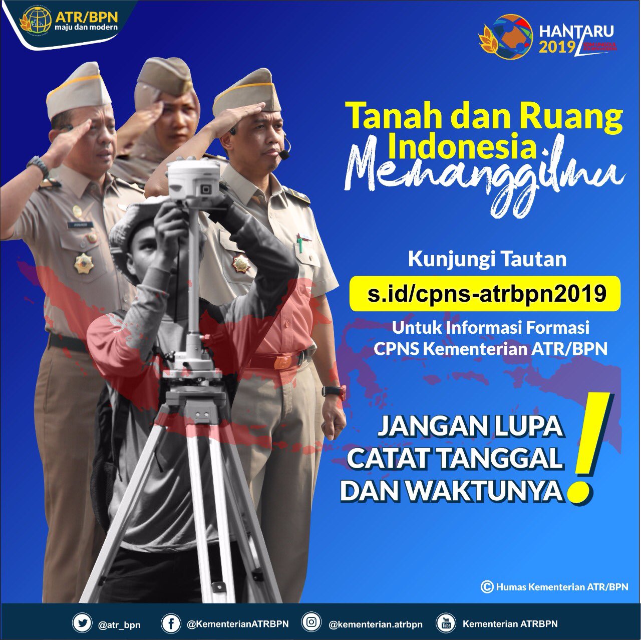 Agraria Tata Ruang On Twitter Halo Sobatrbpn Akhirnya Kabar Yang Ditunggu Tunggu Datang Juga Pengumuman Formasi Tentang Penerimaan Cpns Kementerian Atr Bpn Sudah Keluar Lhoo Kuy Kita Simak Pengumuman Lengkapnya Dengan Mengakses
