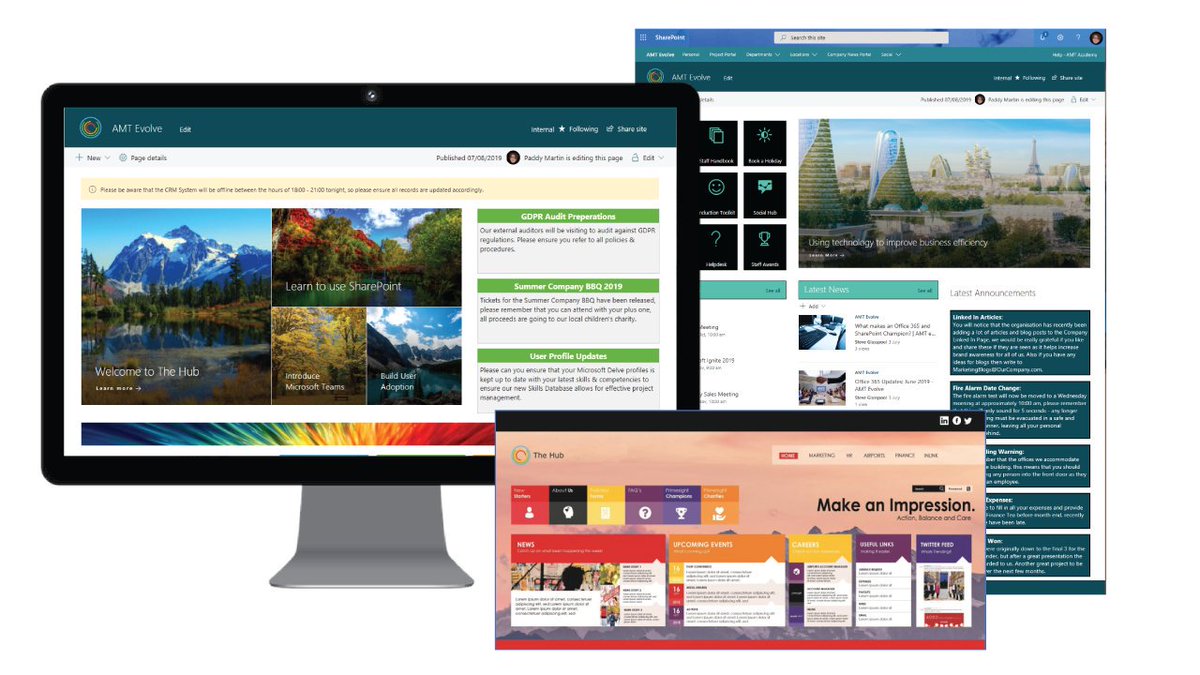 amtevolve's tweet image. We have a new website for The Hub! 
The only Intranet you&apos;ll ever need. 
lnkd.in/dXKF7Qp
#SharePoint #IntranetSolution #InternalComms #HR #Business
