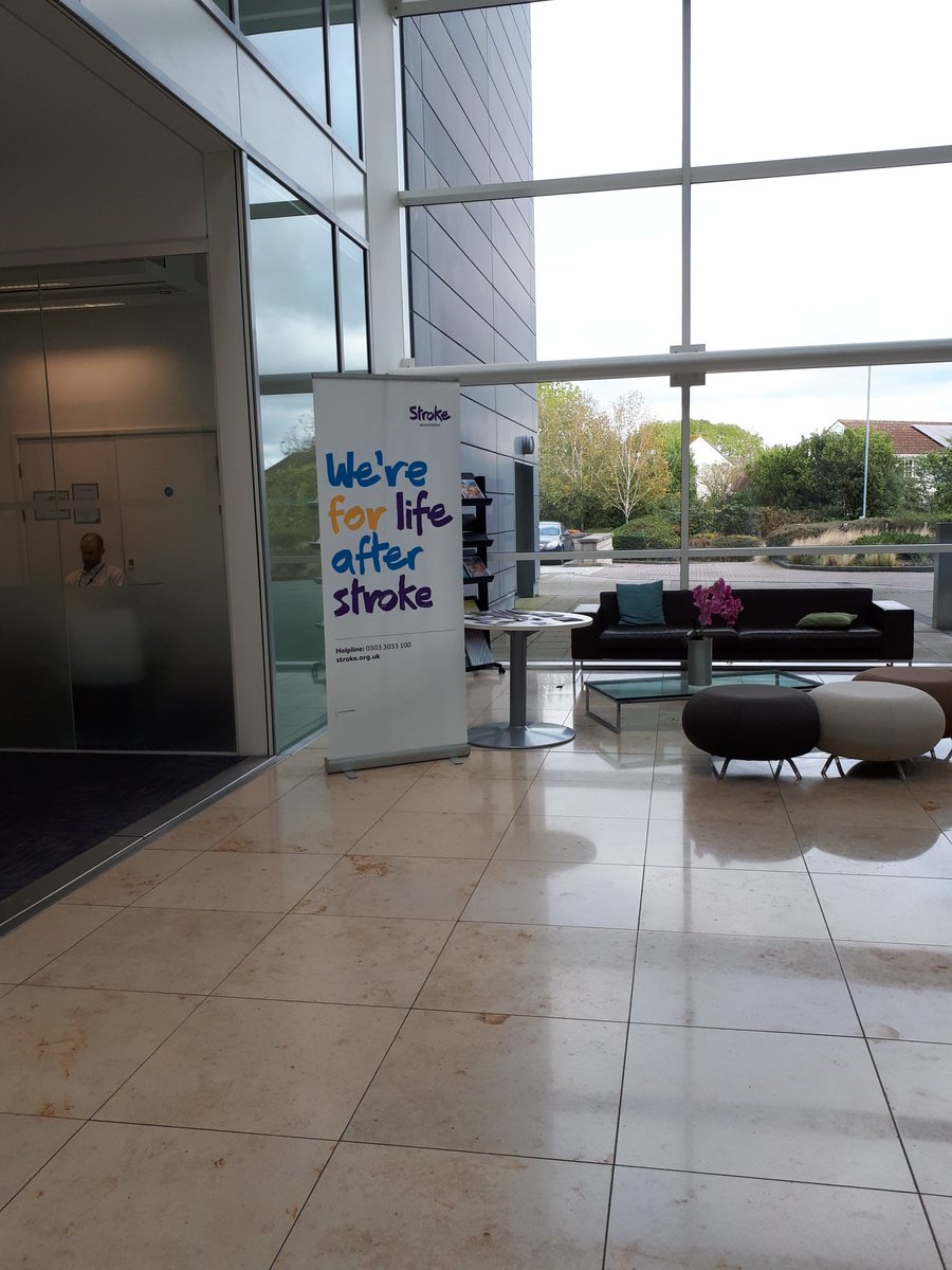 jacquicuthbert's tweet photo. Here with #CBRE at Atkins in Bristol, raising awareness of Stroke &amp; high blood pressure https://t.co/RkE0TVPler