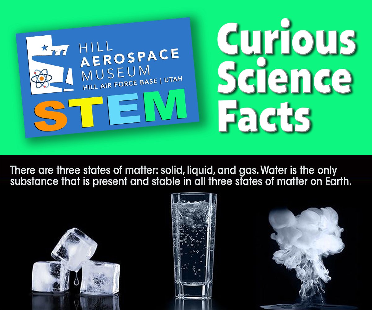 AerospaceUtah's tweet photo. Looking for some Chemistry facts? We've got you covered! ⚗️Schedule your Chemistry class at the #HillAerospaceMuseum today! #CuriousScienceFacts #Chemistry #STEM https://t.co/qG5tzld4th