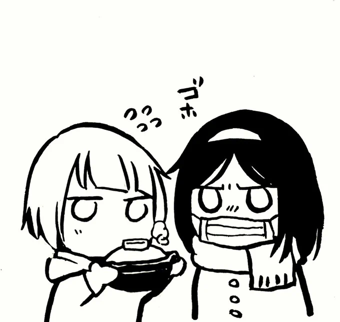 (前回)https://t.co/0rRt9C3vI6

案の定風邪を引くかぞえちゃん 