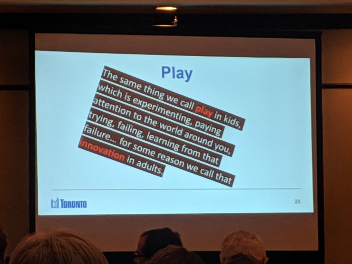 LocalGovAlumni's tweet photo. Jeff Fielding reminding us that we need to play in order to make positive change happen! Raise your hand if you want to add more play to your job? 🙋🏼‍♂️🙋🏿‍♂️🙋🏽‍♀️#localgov19 https://t.co/BS49ZnlK98