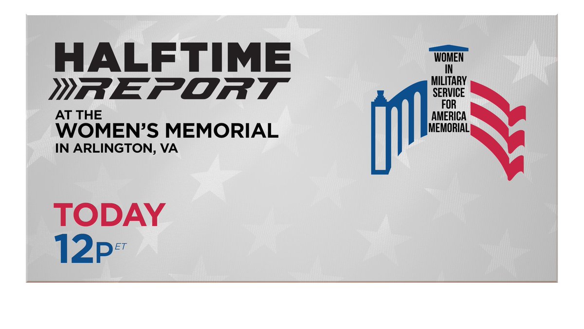 HalftimeReport's tweet image. Today we are honoring #VeteransDay

@ScottWapnerCNBC and our traders will be live from the Women's Memorial @wimsatweets in Arlington, VA with some very special guests.

You don't want to miss it! Today at 12p ET!