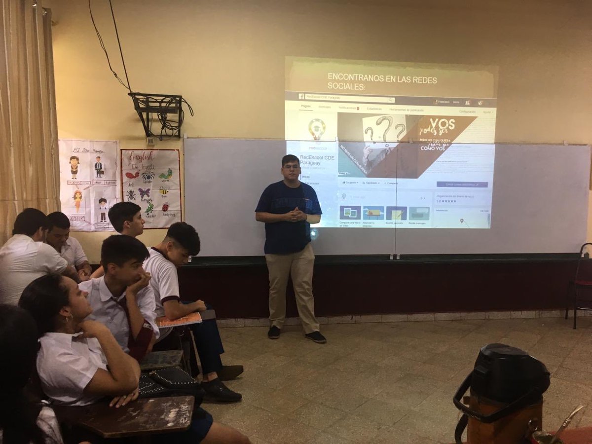 totoclerch's tweet photo. Hoy con el equipo de #Redescool Y el 1er. Año del Bachillerato Científico del CRECE compartimos dos charlas el día de hoy: Drogadicción, a cargo de Francisco Clerch y Bullying, a cargo de José Vera.
Continuamos con este ciclo hasta fin de año. Escribinos https://t.co/n5pEm5bv3K https://t.co/8aJyhCGAIB