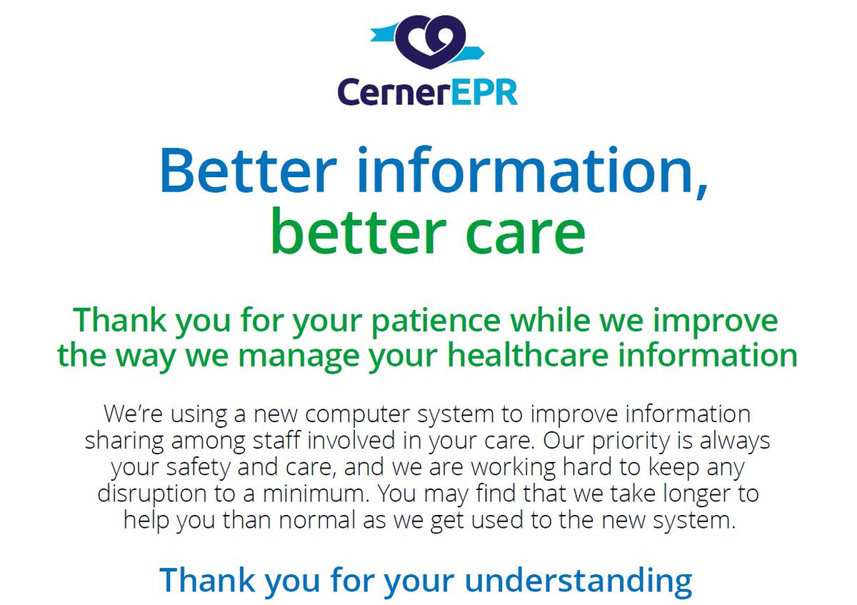 Over the last week, Chelsea and Westminster Hospital has moved to a new electronic patient record system. Thank you to staff for their commitment, hard work and enthusiasm. And to patients and visitors for their patience and understanding.
#PROUDtoCare #FridayFeeling