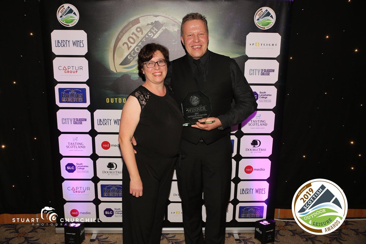 wildscotland's tweet photo. ๐ขOur long-standing member @CragganOutdoors has WON Best Outdoor Adventure Experience at the Scottish Outdoor Leisure Awards which took place on the 1st November in Glasgow! Congratulations Keith and team - so deservedโจ๐๐ #WildScotland #WildScotlandIsNow #ScotlandIsNow https://t.co/XxbMREowp3