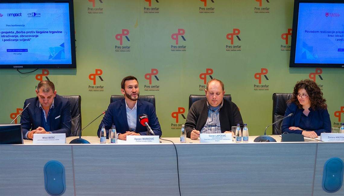 CEDEM_ME's tweet photo. 📣🔛 Projekat će doprinijeti borbi protiv ilegalne trgovine

Više na: 👉 https://t.co/q37JHzWIXJ 👈 https://t.co/VVtAQsQQDE