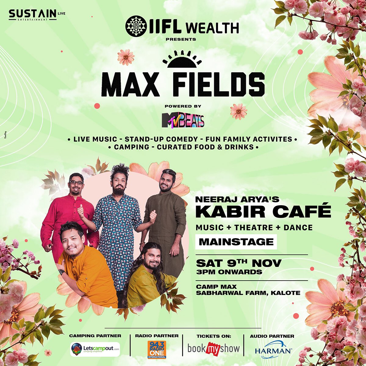 MTVBeats's tweet image. Here’s a look at some of the performers at the first edition of #MaxFields.
Book your tickets now and be a part of the fun this weekend! 🌈
#SustainLive #MaxFields2019
.
.
.
@SustainEnt 
@kabircafelive 
@LifeOfPaaji