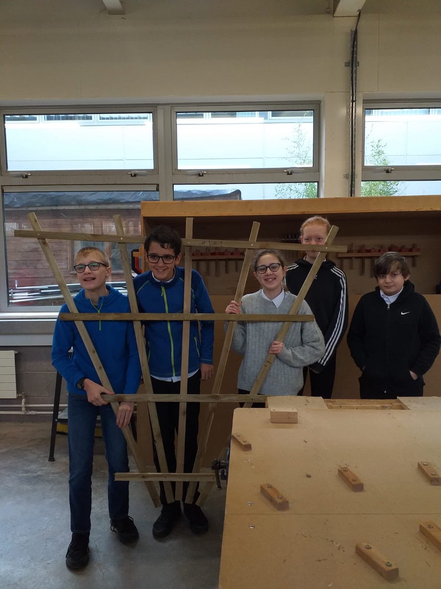 LinAcadDT's tweet photo. A massive well done to our S2 Construction Challenge team who went to @WestLoCollege yesterday to complete the #CABEC heats. The team were successful in qualifying and are now on their way to the grand final in January! βοΈ @Linlithgow_Acad #TeamLinAc https://t.co/192edfiT1f
