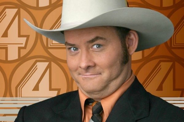 Champ Kind as Louie Gohmert... WHAMMY!(How is it that there are no legit pictures of Gohmert in a cowboy hat on teh internetz?)