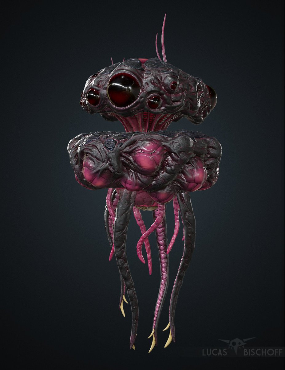 #INSPIRATION: Cartoon creepy organic Star Wars deviations for the win by Lucas Bischoff.