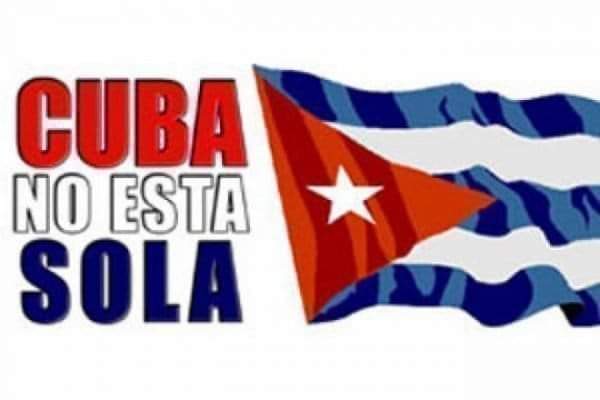 #VictoriaDeCuba  #CubaNoEstaSola porque somos ejemplo de resistencia y solidaridad #ElBloqueoEsReal #ElBloqueoEsInhumano #SeguimosEnLucha #NoMasBloqueo