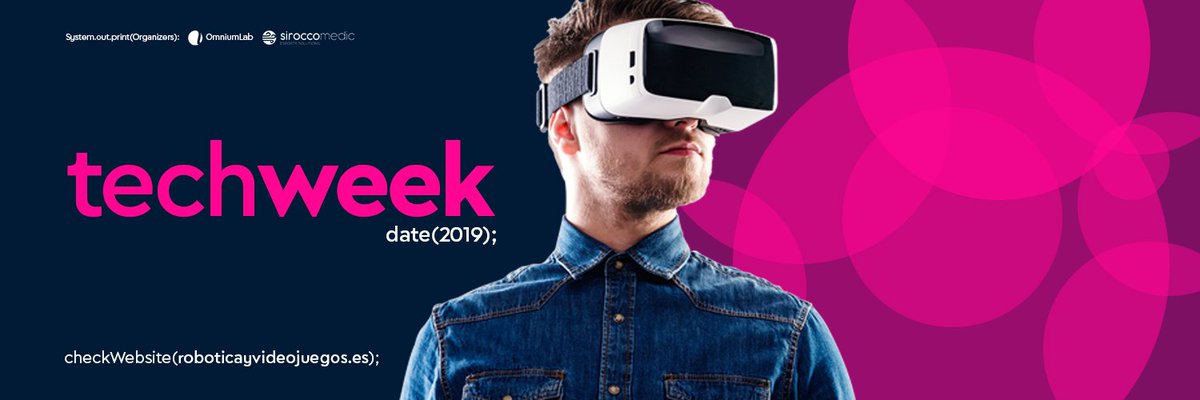 TechWeekCG's tweet image. 💡 El principal evento del #CampoDeGibraltar en Robótica y Programación Vuelve! Disfruta de una experiencia única que te permitirá conocer y aprender....en #Marzo2020
#twcg20 #tecnologia #educacion 
👉roboticayvideojuegos.es