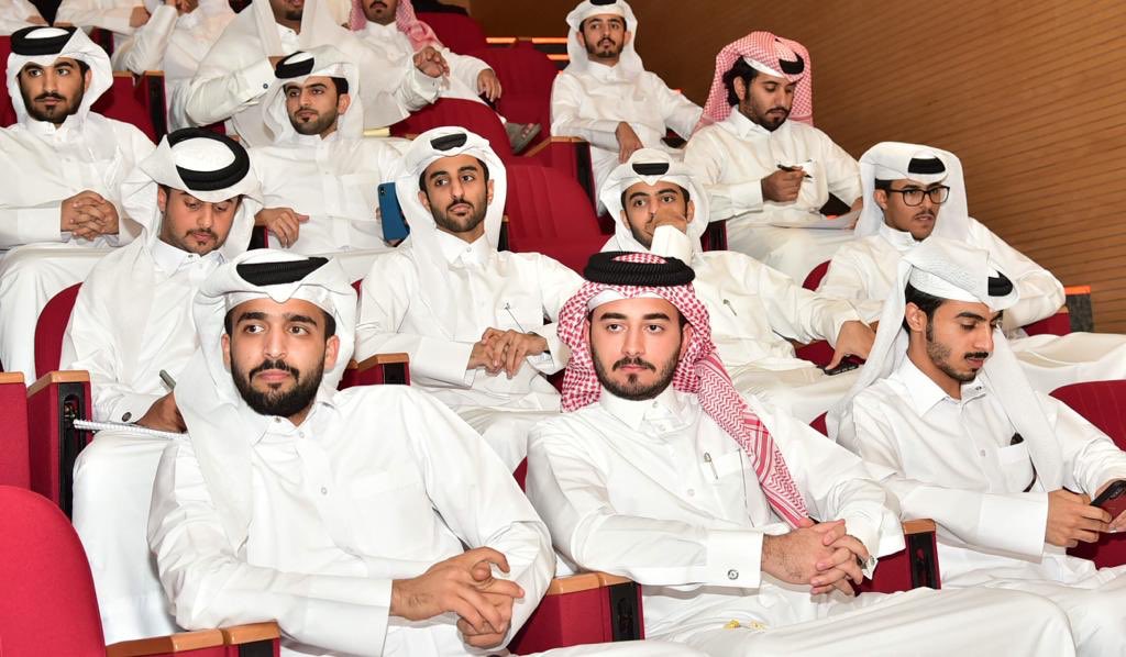 QUCBE's tweet photo. ضمن سلسلة "لقاء مع ضيف مميز" التي تنظمها لجنة التواصل المجتمعي بقسم الإدارة والتسويق؛ تمت استضافة المؤثر و رائد الأعمال عبدالله الغافري، وقد حضر اللقاء طلبة مقررات التسويق الإلكتروني، الاتصالات المتكاملة و ريادة الأعمال.

#جامعة_قطر
#QUCBE https://t.co/Mrka80WRaY