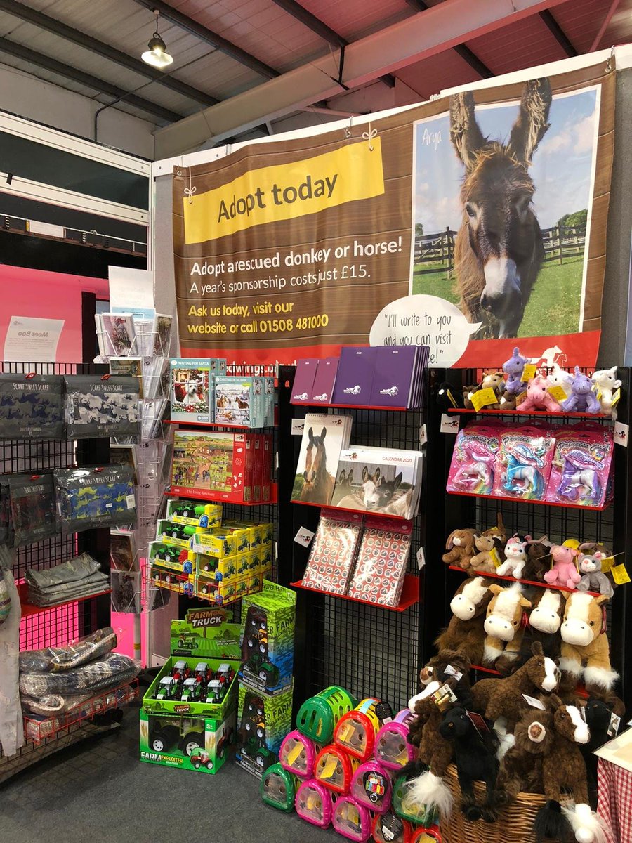 RedwingsHS's tweet image. We’re at @YourHorseLive! Please drop by our stand (No. 22) to meet our team, pick up some early Christmas gifts, adopt one of our rescued horses or donkeys and take our #StampOutStrangles Pledge! Pop to the Rescue Village too to meet three of our adorable rescued ponies 🐴