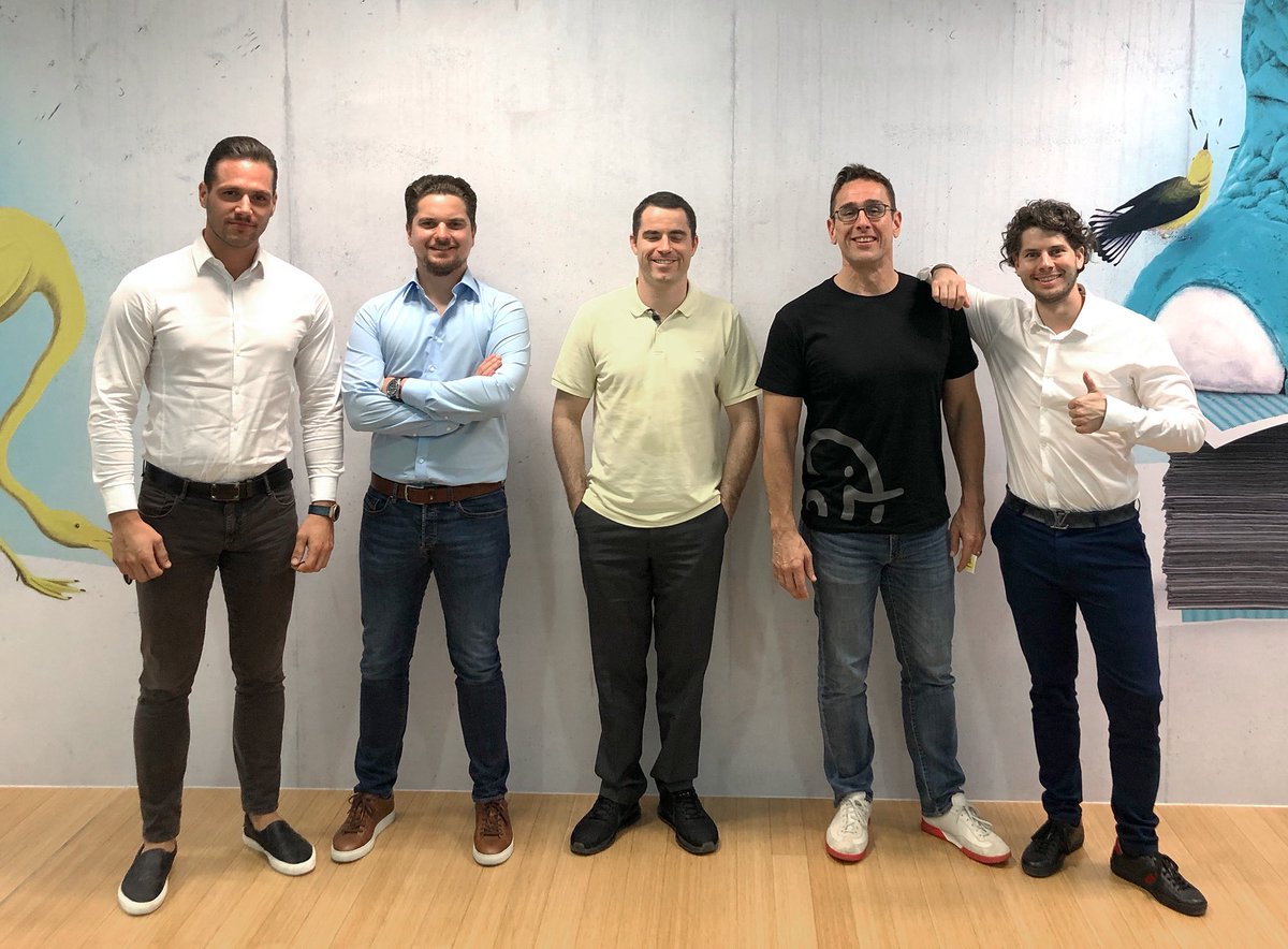 jurepirc's tweet photo. A begining of a great 👍 partnership . @TokensNet and @BitcoinCom https://t.co/3gvGL1yElO Photo taken at @eligmacom HQ. #TokensNet #BitcoinCom #TrustedEUExchange #SimpleLedgerProtocol https://t.co/tWlZs11XEE