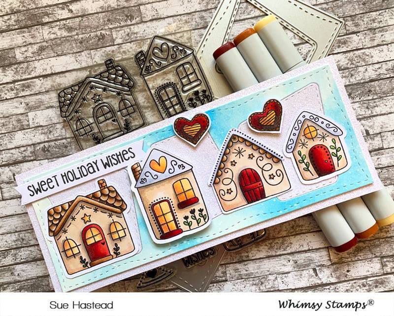 suehastead's tweet photo. ...just a cute row of gingerbread houses! 😍@whimsystamps @diestodiefor #cardmaking #christmas https://t.co/ECqrAxeY5f