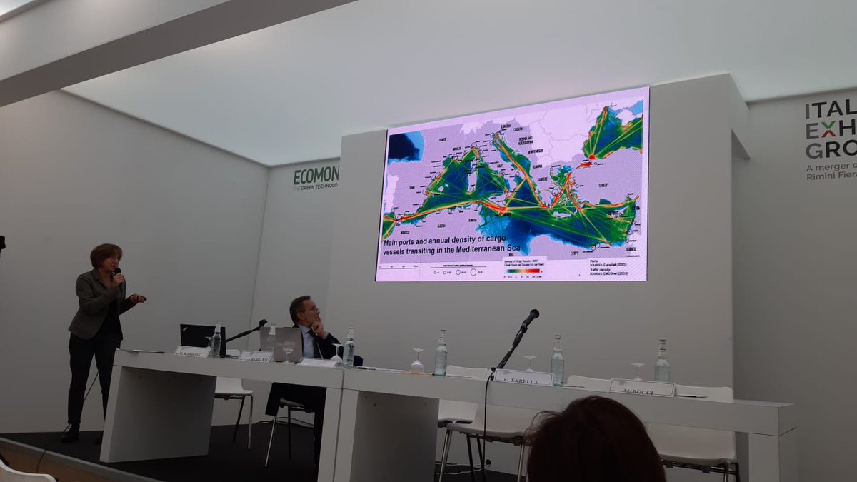 #MSP is a powerful tool to prevent and minimize the impacts of #maritimetranspport on #mpas  Measures to regulate Maritime traffic are urgently needed! My talk today at #Ecomondo <a href="/t_ELIKA_srl/">t-ELIKA</a> #pharos4mpas