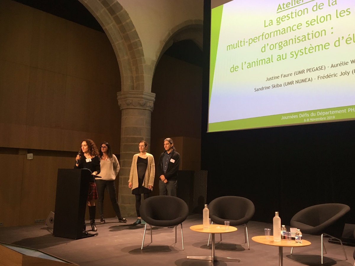 INRAE_DPT_PHASE's tweet photo. #Inra_Phase après les travaux en atelier sur les défis scientifiques, les restitutions ! https://t.co/gOmZUOFMcC