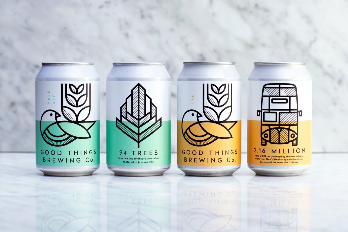 packagings's tweet image. "Design studio @horse_studio has created the brand identity and packaging for Good Things Brewing, a new Sussex based company with a goal to build the world's most sustainable brewery. "
packagingoftheworld.com/2019/11/good-t…