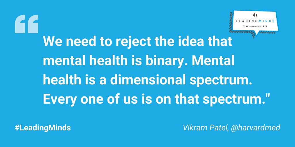 UNICEF Innocenti (@unicefinnocenti) on Twitter photo 4 ways of transforming #MentalHealth
🔹Development science
🔹<a href="/UN/">United Nations</a> agencies are recognizing mental health is a fundamental development priority
🔹Implementation science
🔹Willingness of young people to embrace a subject that rest of society has shunned
Vikram Patel #LeadingMinds 4 ways of transforming #MentalHealth
🔹Development science
🔹<a href="/UN/">United Nations</a> agencies are recognizing mental health is a fundamental development priority
🔹Implementation science
🔹Willingness of young people to embrace a subject that rest of society has shunned
Vikram Patel #LeadingMinds