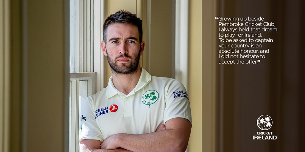 💢 BREAKING NEWS 💢

Andrew Balbirnie has been appointed the new Men's Test and ODI captain, as long-serving William Porterfield steps down from the role.

➡️  Read more here -- bit.ly/BalboCaptain

#BackingGreen ☘️🏏