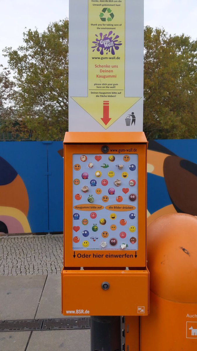 Fette Idee von <a href="/BSR_de/">Berliner Stadtreinigung (BSR)</a> Gib Gummi! 👏👏👏 <a href="/VKUonline/">VKU</a>