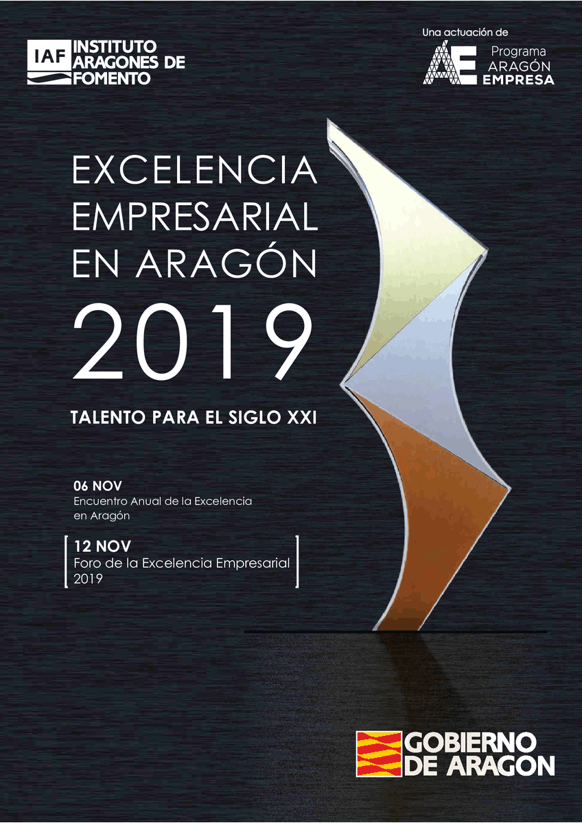 maristaszgz's tweet photo. 🔝🔝🔝 ¡Estamos de enhorabuena! El próximo día 12 de noviembre a las 18:00 horas, en el Palacio de Congresos de Zaragoza, tendrá lugar el Foro de la Excelencia Empresarial y se nos entregará el Sello de Excelencia Aragón Empresa en Categoría Bronce. @AragonEMPRESA #AhoraMaristas https://t.co/tz6SlLEgtw