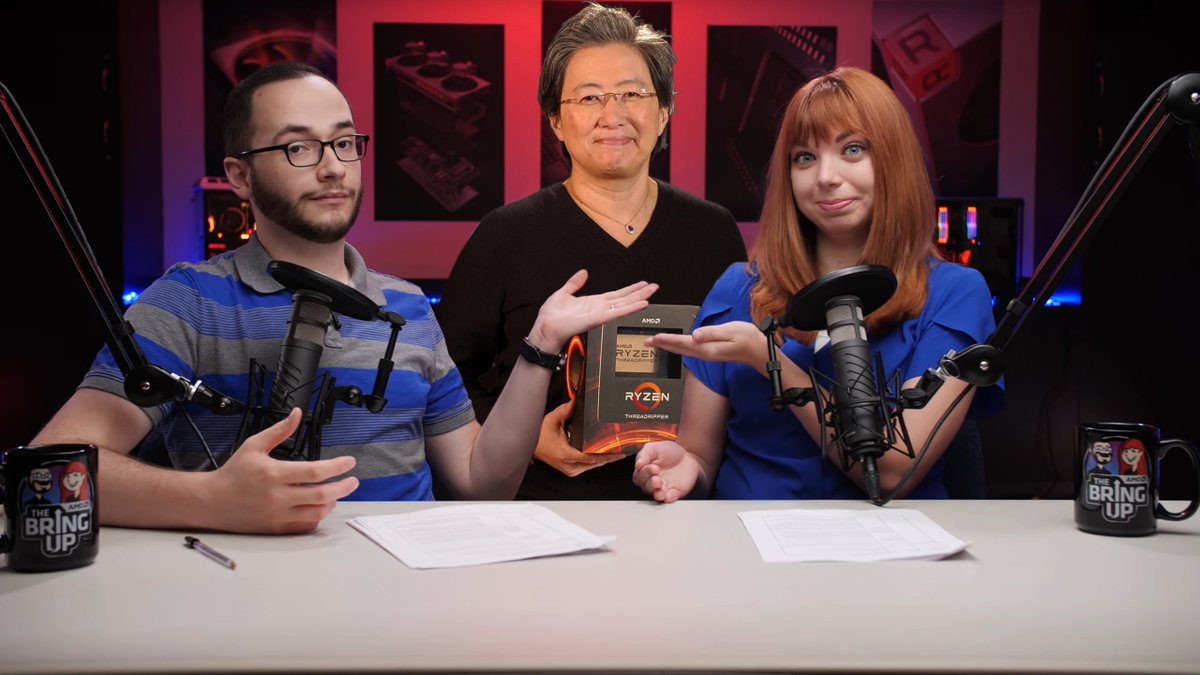Hey @AMD! Can we make this a reality and have @LisaSu on the next episode of #TheBringUp talking about Threadripper 3000?