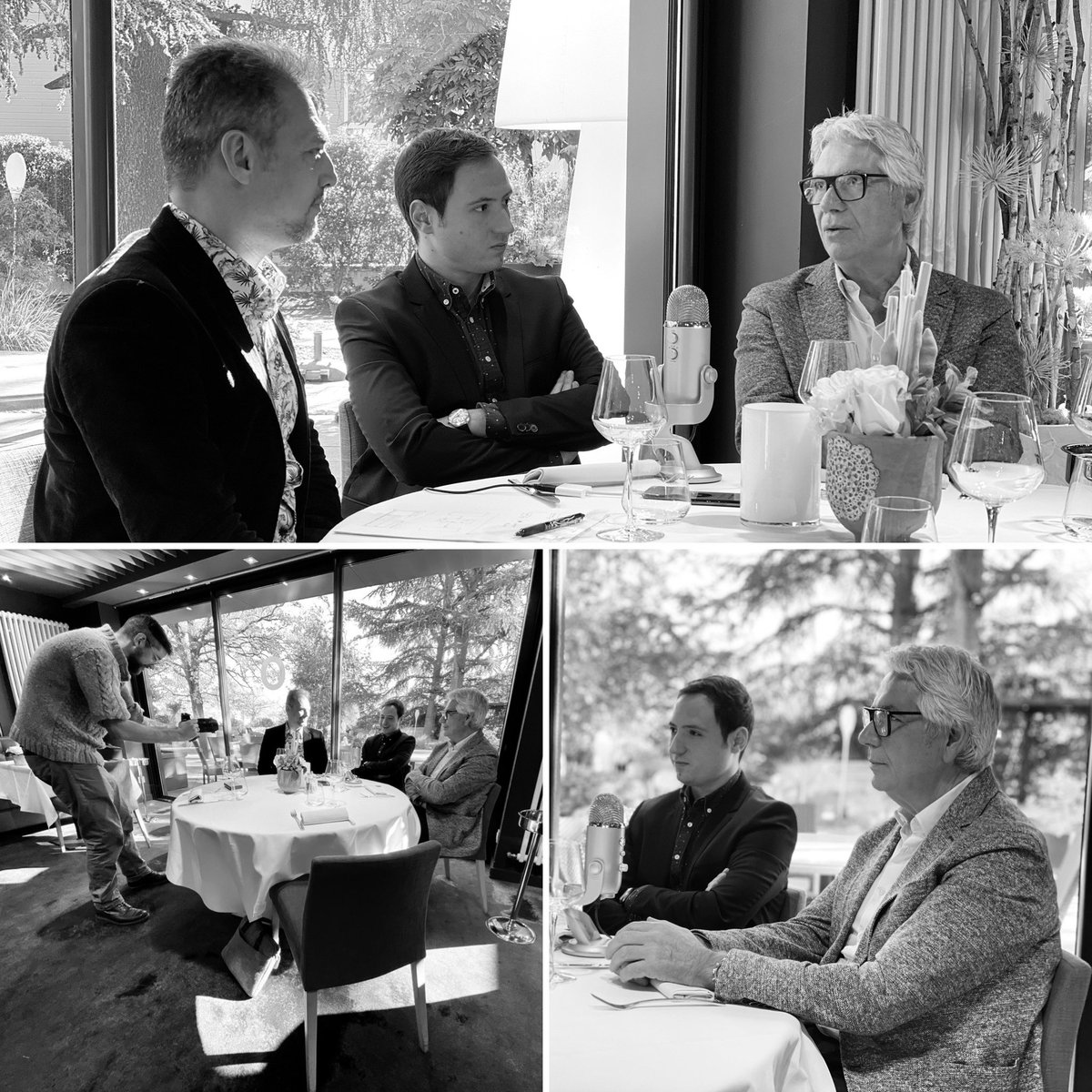 C’est avec un grand plaisir que nous recevons, ce matin au #Toane Restaurant, la visite de￼ <a href="/Lyonresto/">Lyonresto.com</a> ! 
Découvrez prochainement en vidéo l’interview￼￼ de Antoine Ingrassia et de son fils Côme. 🎬
￼ #lyonresto #restaurant #grezieu #lyon #gastronomie