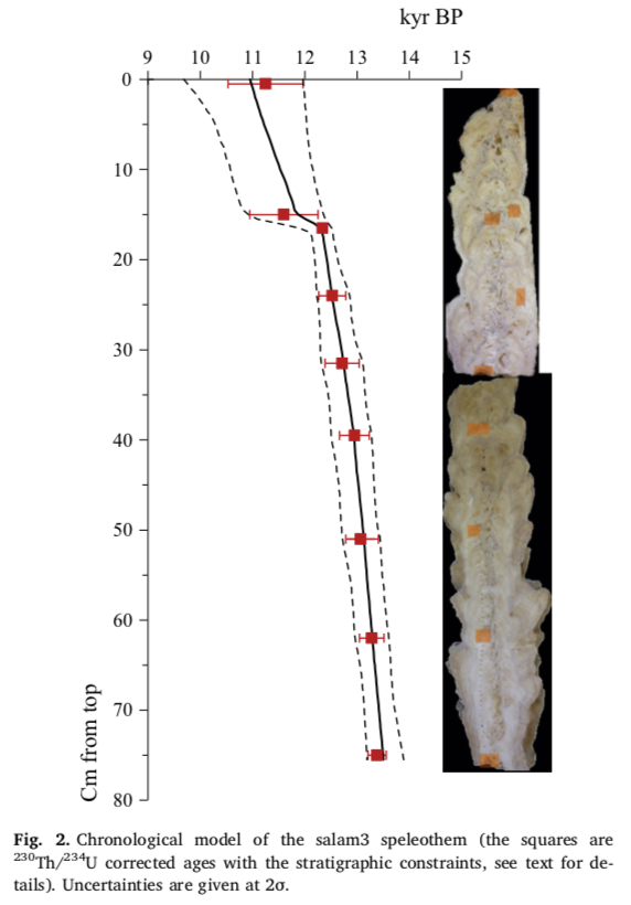 StalagNick's tweet photo. Stalagmite Paper of the Week #StalPOTW no16 Drugat et al. 2019, Chemical Geology, https://t.co/Qj2N100pl4. Rare earth and alkali elements in stalagmites: where are they from, how are they getting there?! #stals (1/4) https://t.co/yzmPL2haSV