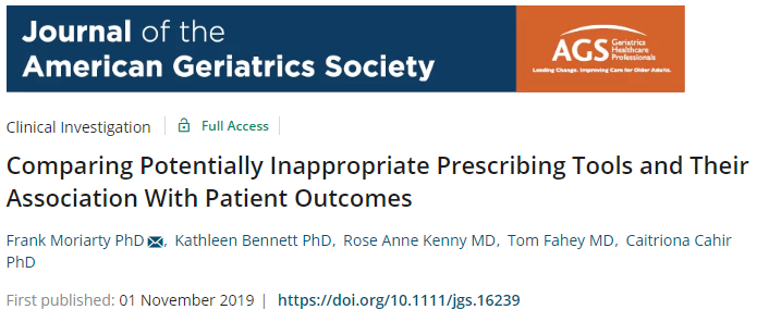 Which tool to measure potentially inappropriate prescribing? Choice can affect prevalence and relationships with outcomes.

Findings from our paper recently published in <a href="/AGSJournal/">JAGS</a> (and final output from my <a href="/SPHeREprogramme/">SPHeRE</a> #MedSafety PhD!)  
onlinelibrary.wiley.com/doi/full/10.11…