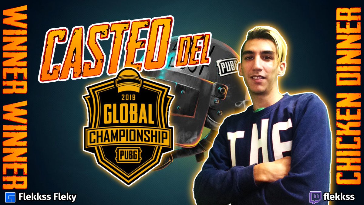 - Hoy a las 2 A.M. hora de españa (2 de la mañana) estaré casteando PUBG Global Championship "PGC"

- Me han dado especial permiso <a href="/PUBG_SP/">PUBG: BATTLEGROUNDS España 🇪🇸</a> para poder castear 🎙️ 🥰

- Estaremos todos los fin de semanas y contaremos con jugadores españoles como analistas 

LEEEETS GOOO!🎉