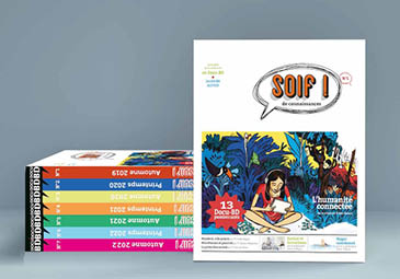 #VendrediLecture #SOIF! la revue curieuse #shs @PETITAPETIT__ #BD #fondationFlaubert@univrouen