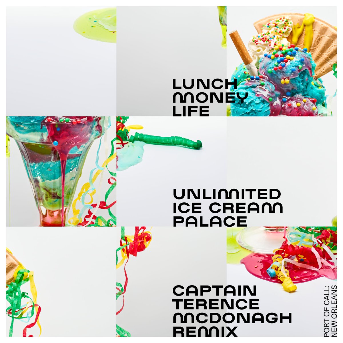2nd remix of <a href="/lunchmoneylife/">Lunch Money Life</a>'s 'Unlimited Ice Cream Palace' out today for your listening/streaming/purchasing pleasure. This time with Captain Terence McDonagh at the helm: smarturl.it/LunchMoneyLife…