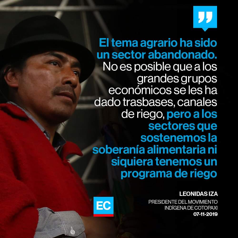 Leonidas Iza Salazar Oficial Na Twitteru Prensa