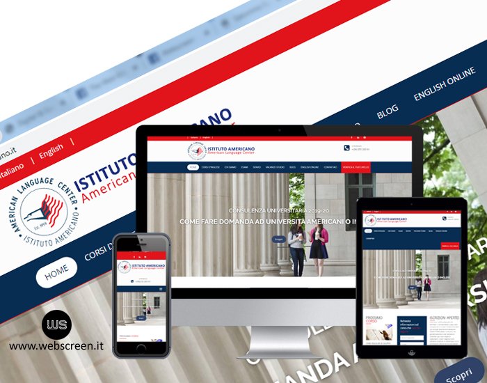 In linea il nuovo sito web per Istituto Americano, il più grande istituto degli Stati Uniti in Toscana dove opera da circa 60 anni per l'insegnamento e la diffusione della lingua e della cultura #angloamericana  👉 ow.ly/wPJS50x3les 
WEBSCREEN Web Digital Agency