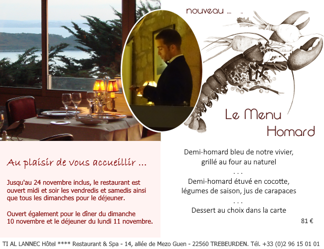 Ti_al_Lannec's tweet photo. #Restaurant #Trebeurden #Weekend 
Le restaurant vous accueille cette année jusqu'au 24 novembre ! https://t.co/LKh8ajjkyW