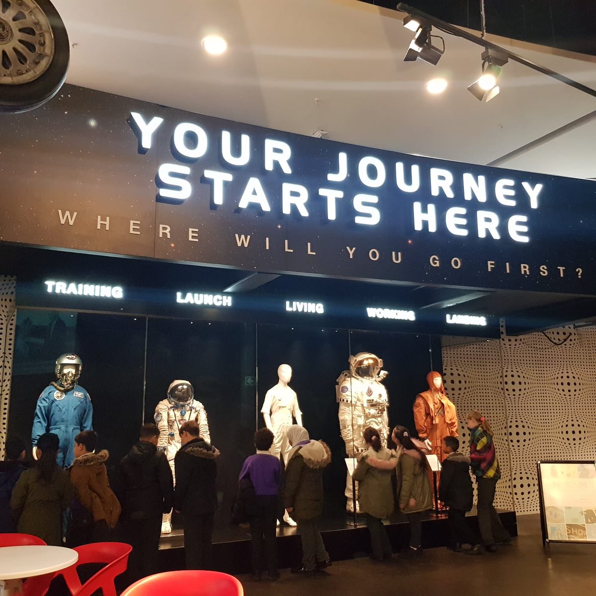 HPA_Philip_Lane's tweet image. And they’ve landed! 👩🏾‍🚀👩🏻‍🚀Your journey starts here... ☄️#InternationalSpaceCentre #HPAPLTrips