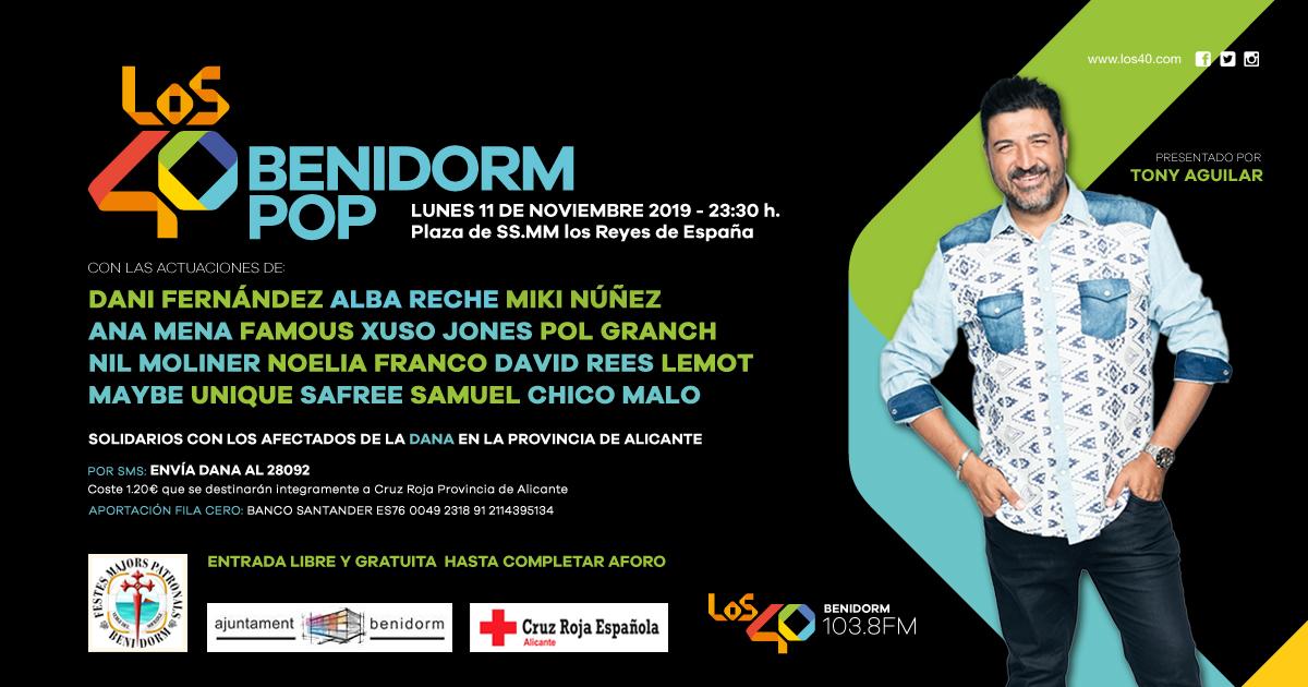 FALTAN 3 DÍAS 🔴 
#Los40BenidormPop con 
<a href="/DaniFdez/">Dani Fernández D.</a> @albarecheot2018 @mikiot2018 <a href="/AnaMenaMusic/">Ana Mena</a> <a href="/FamousOberogo/">FAMOUS</a> <a href="/XusoJones/">Xuso Jones</a> <a href="/polgranch/">Pol Granch</a> <a href="/NilMoliner/">Nil Moliner</a> <a href="/soynoeliafranco/">N O E L I A F R A N C O</a> <a href="/davidreesm/">David Rees</a> <a href="/lemotoficial/">LEMOT</a> <a href="/MayBe__Musica/">MAYBE</a> <a href="/unique_musica/">UNIQUE</a> <a href="/Safreeoficial/">S∆FRΞE</a> <a href="/SamuelOfficialS/">S A M U E L</a> @chicomalo_of