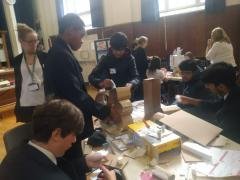 NHEdPartnership's tweet photo. On Wednesday we had students from three schools designing a building for the future as part of our GSK Enthuse project @HitchinBoys @HitchinGirls @KJARSchool  @GSK @STEMLearningUK https://t.co/MUldTXyjeZ